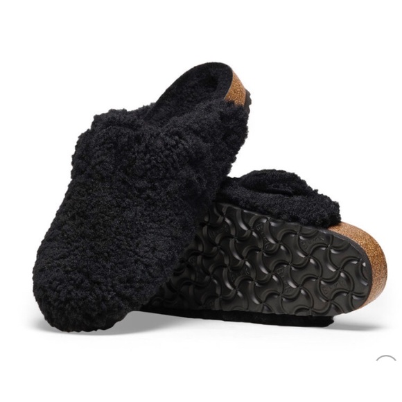 Birkenstock Boston Big Buckle Sherling Clog - Picture 3 of 4